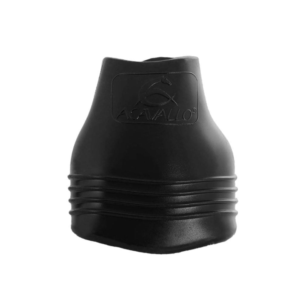 Acavallo Gel Hoof Overreach Boots #colour_black