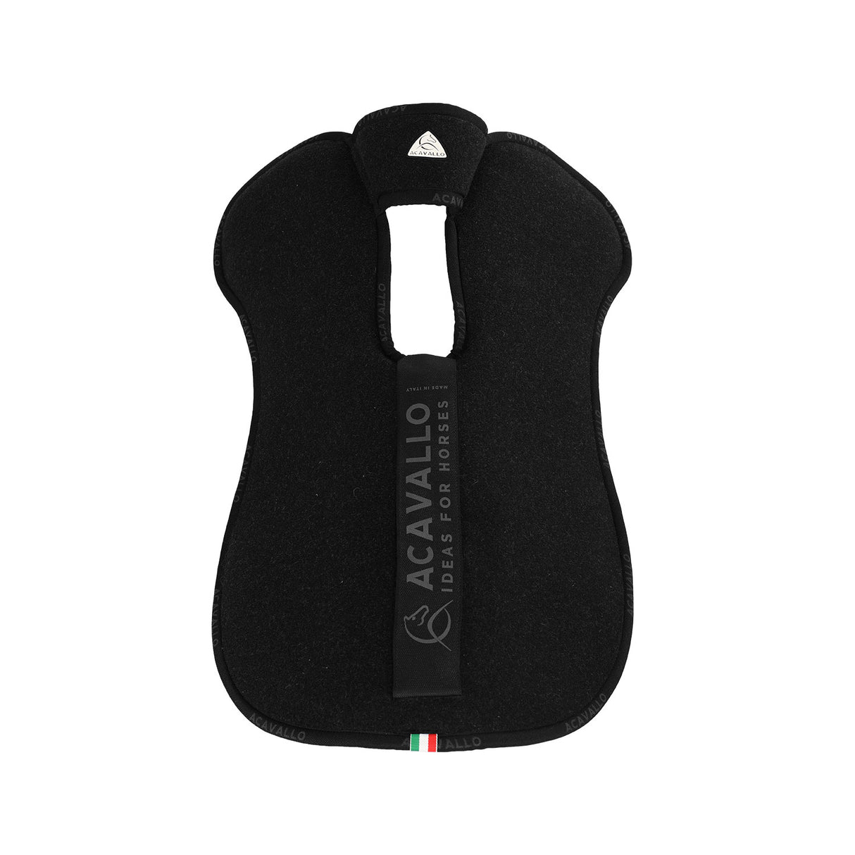 Pad Piuma WFS Pocket Double Felt Front & Rear Riser #colour_black