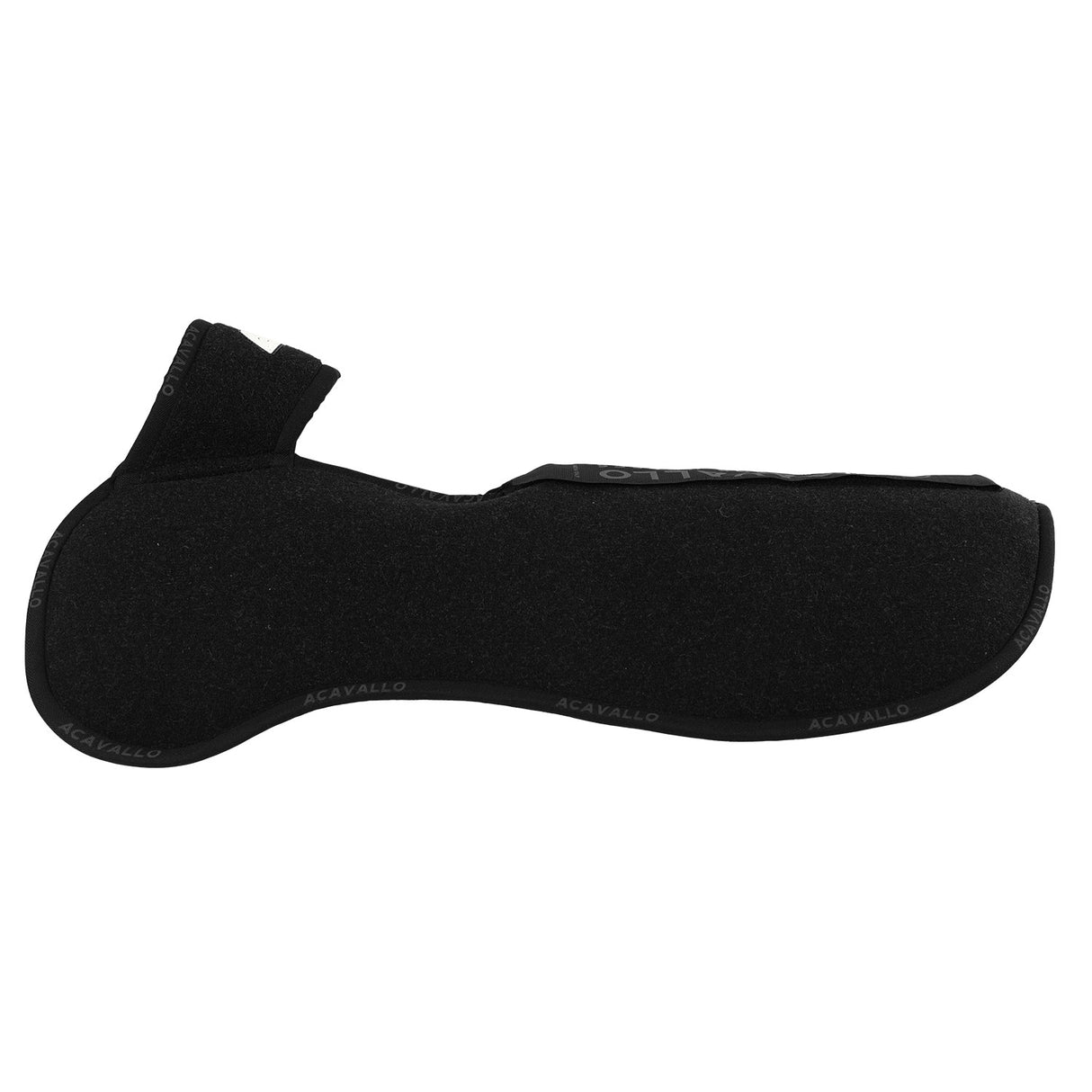 Pad Piuma WFS Pocket Double Felt Front & Rear Riser #colour_black