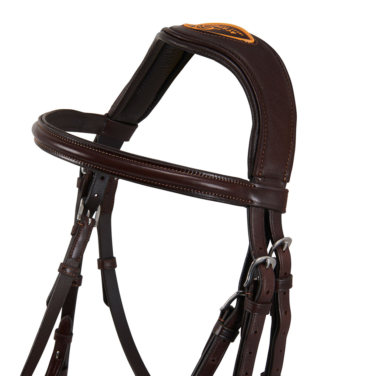 Acavallo Maestà Bridle Calfskin #colour_brown