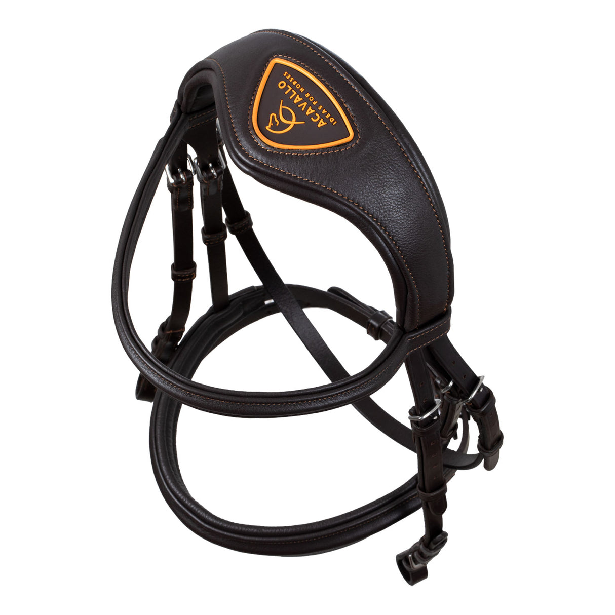 Acavallo Guernica Calfskin Bridle #colour_brown
