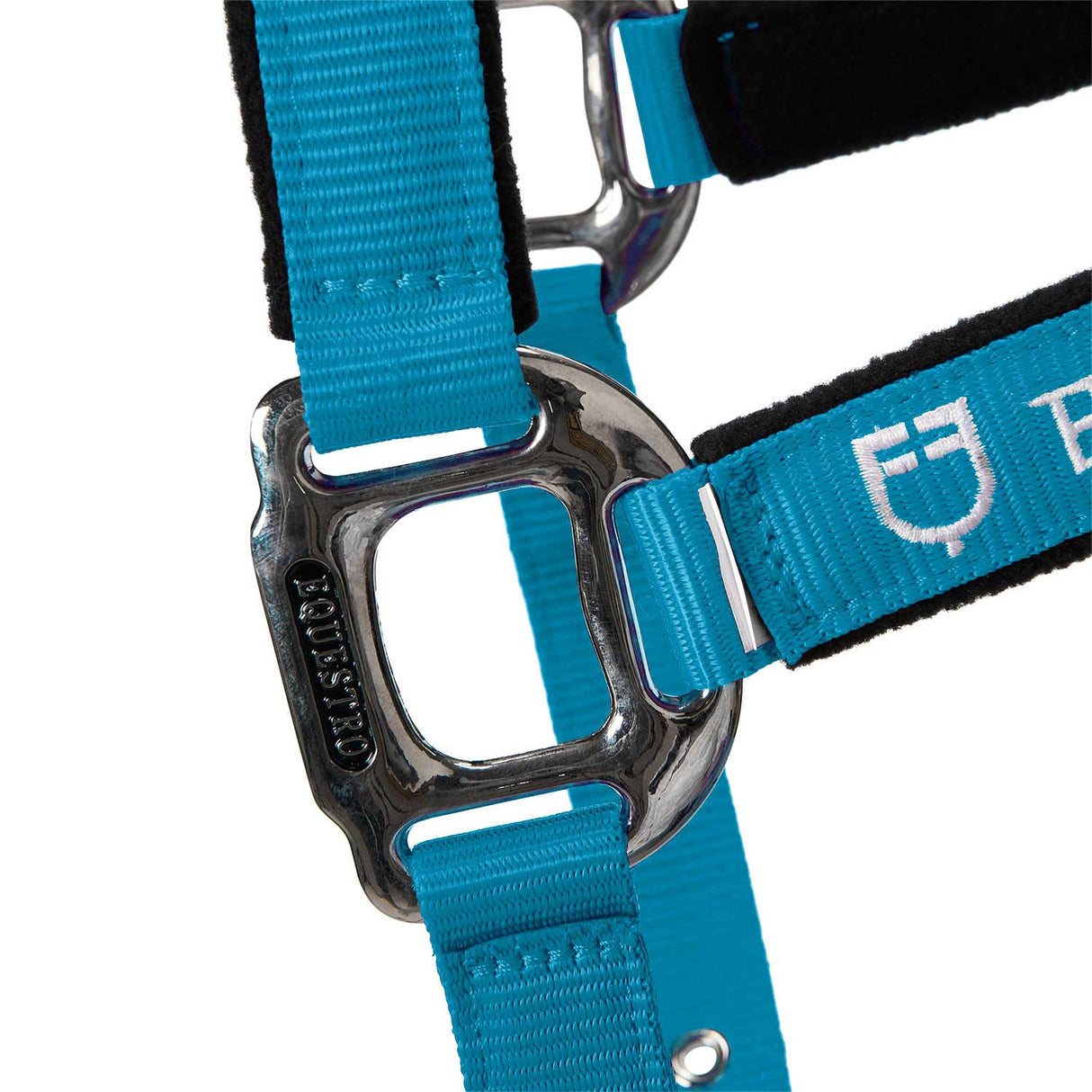 Padded double adjustment headcollar
