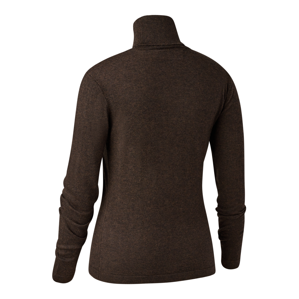 Deerhunter Women's Darlington Roll Neck #colour_dark-elm