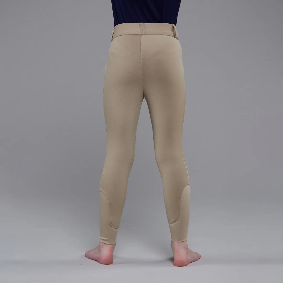 Toggi Children's Dartmoor Thermal Silicone Knee Breeches #colour_beige