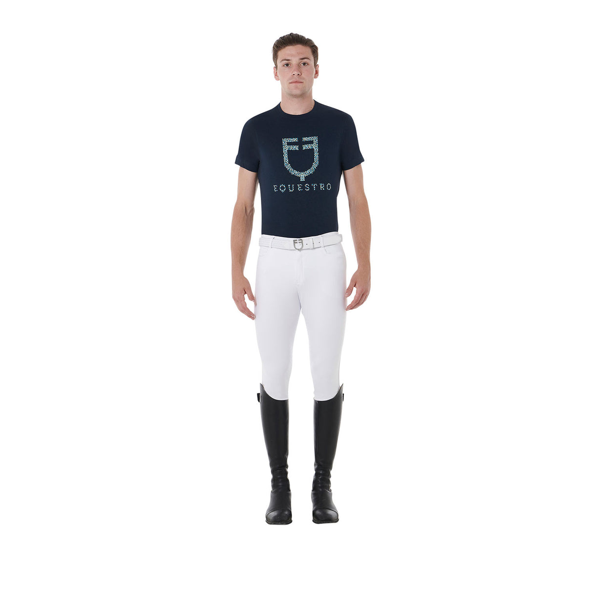 Men's slim fit full grip breeches