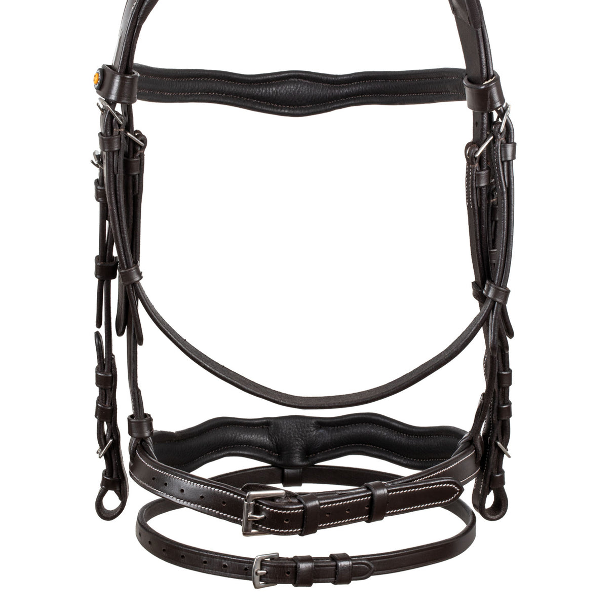 Equestro Anatomical Bridle With Logo