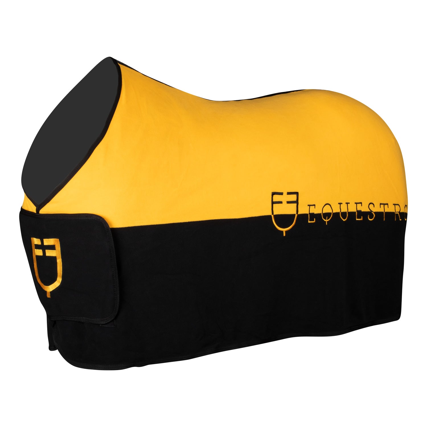 Equestro Bicolour Anti-Pilling Fleece Rug