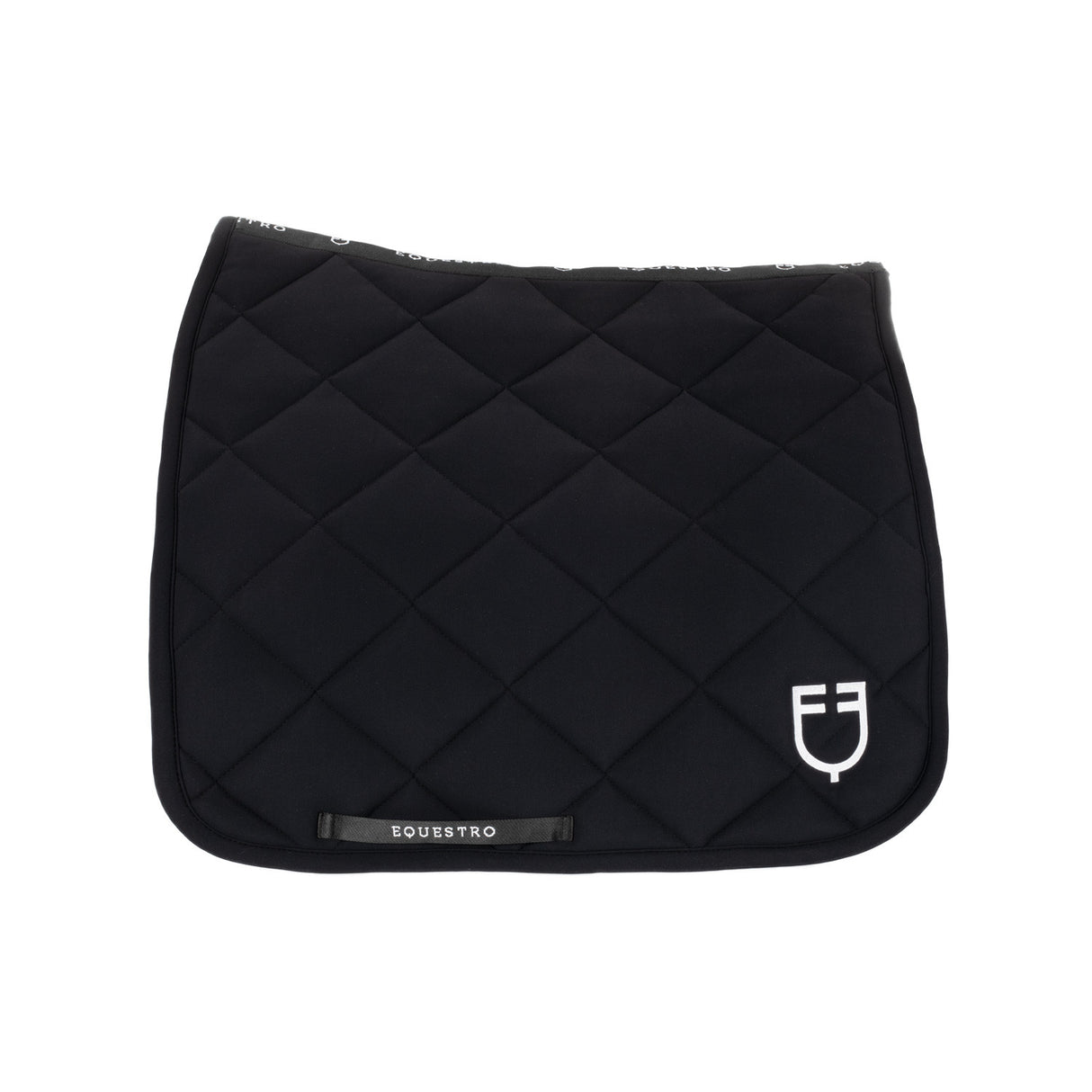 Dressage saddle pad in technical fabric