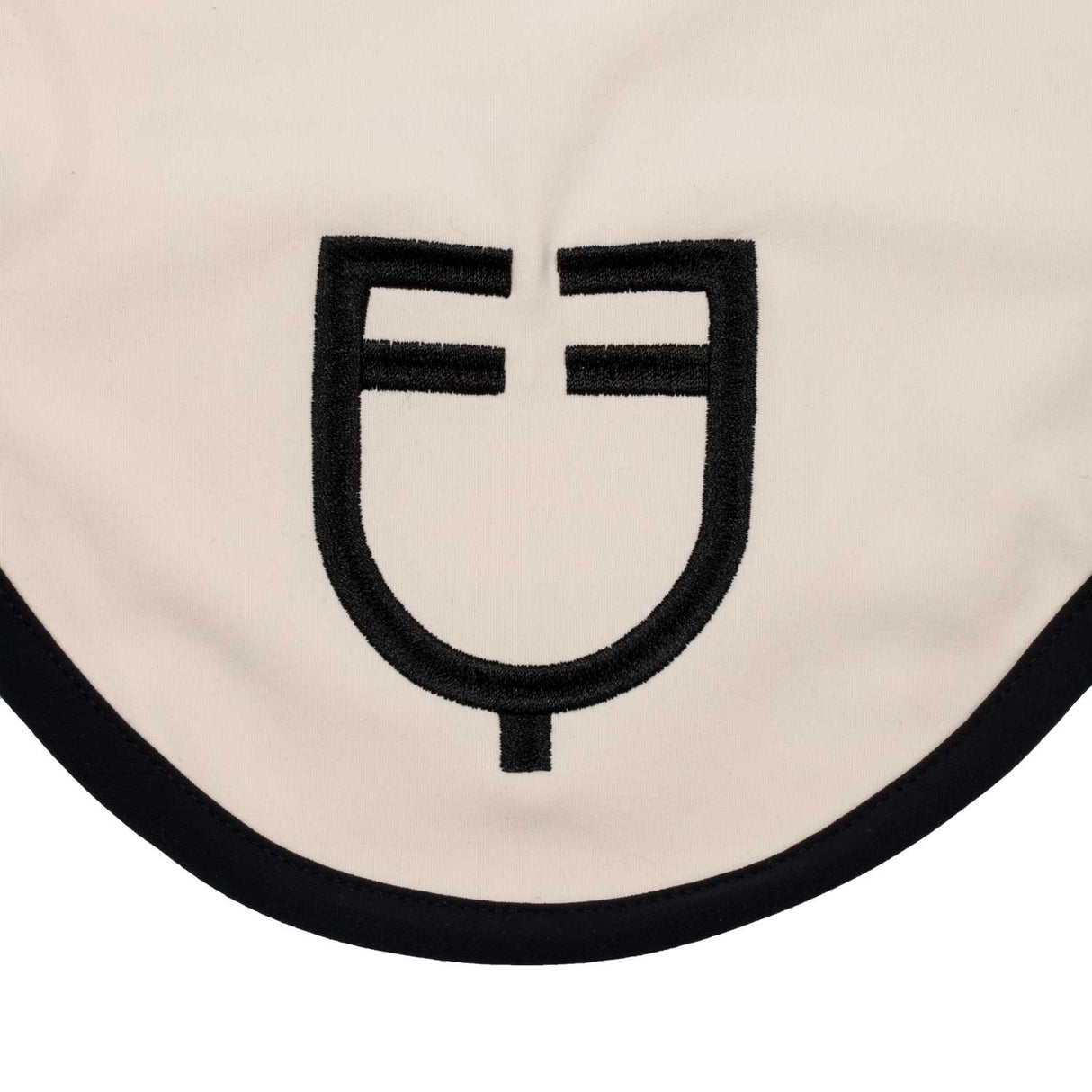 Equestro Black Line Edition Fly Veil In Stretch Material