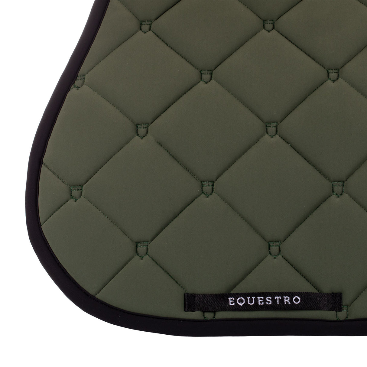 Jumping saddle pad in technical fabric