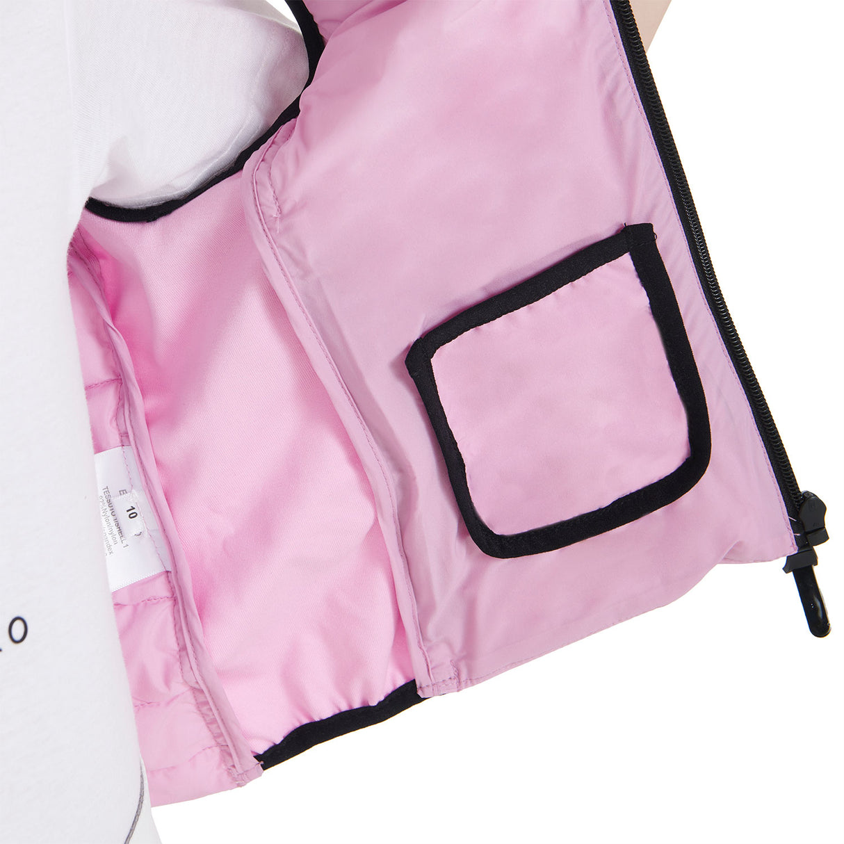 Equestro Kids' Vest In Technical Fabric #colour_purple-pink