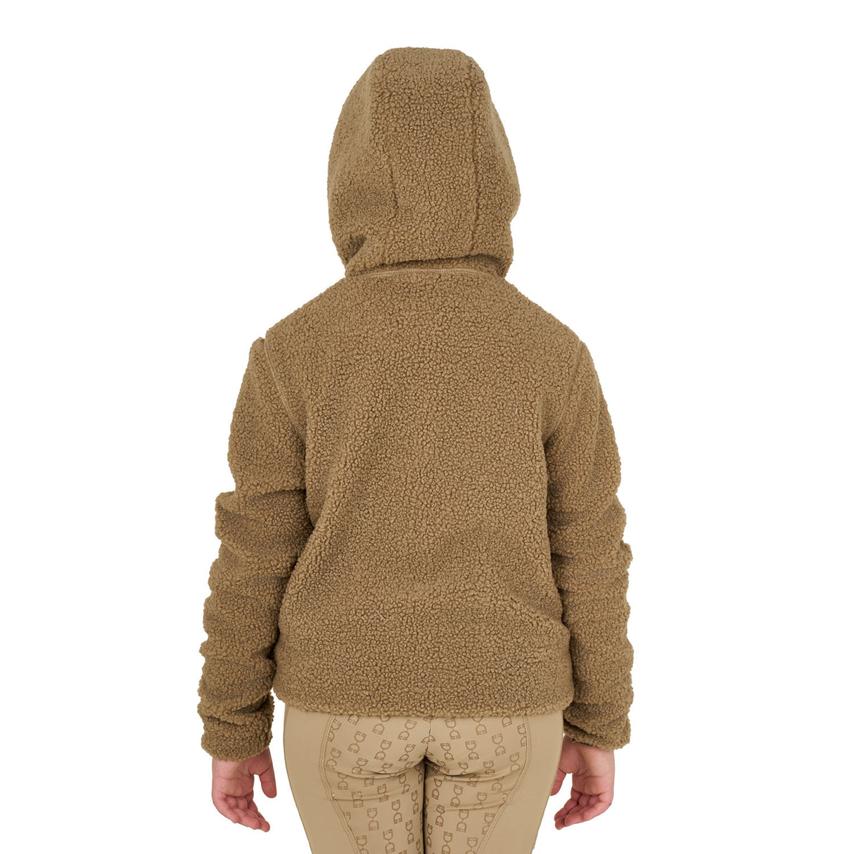 Kids' fleece sweatshirt with front zip