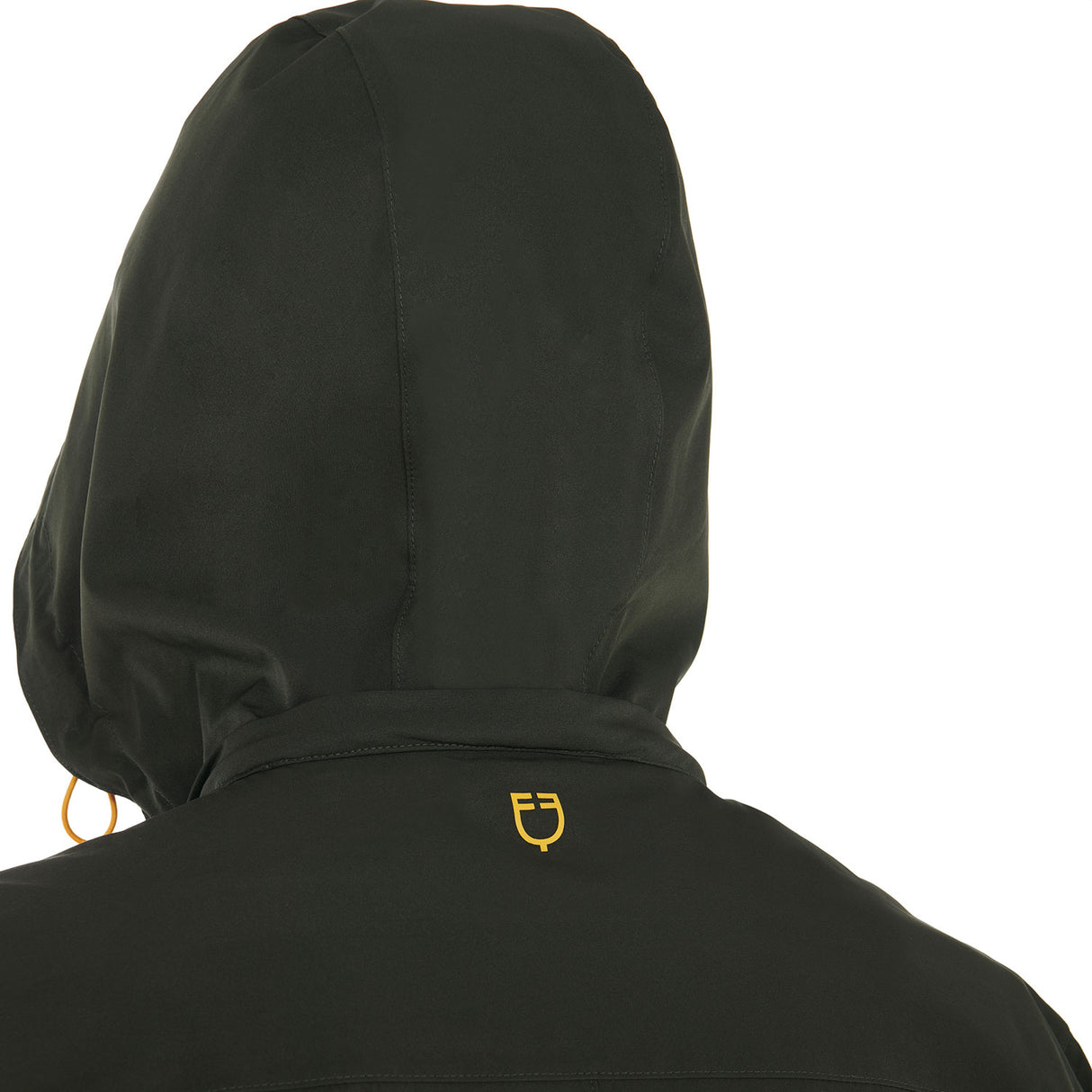 Equestro Men's Three-Layer Technical Raincoat #colour_green