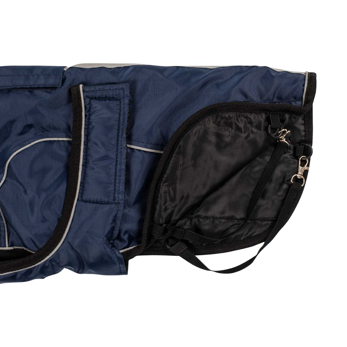 Equestro Dog Coat With Reflective Piping