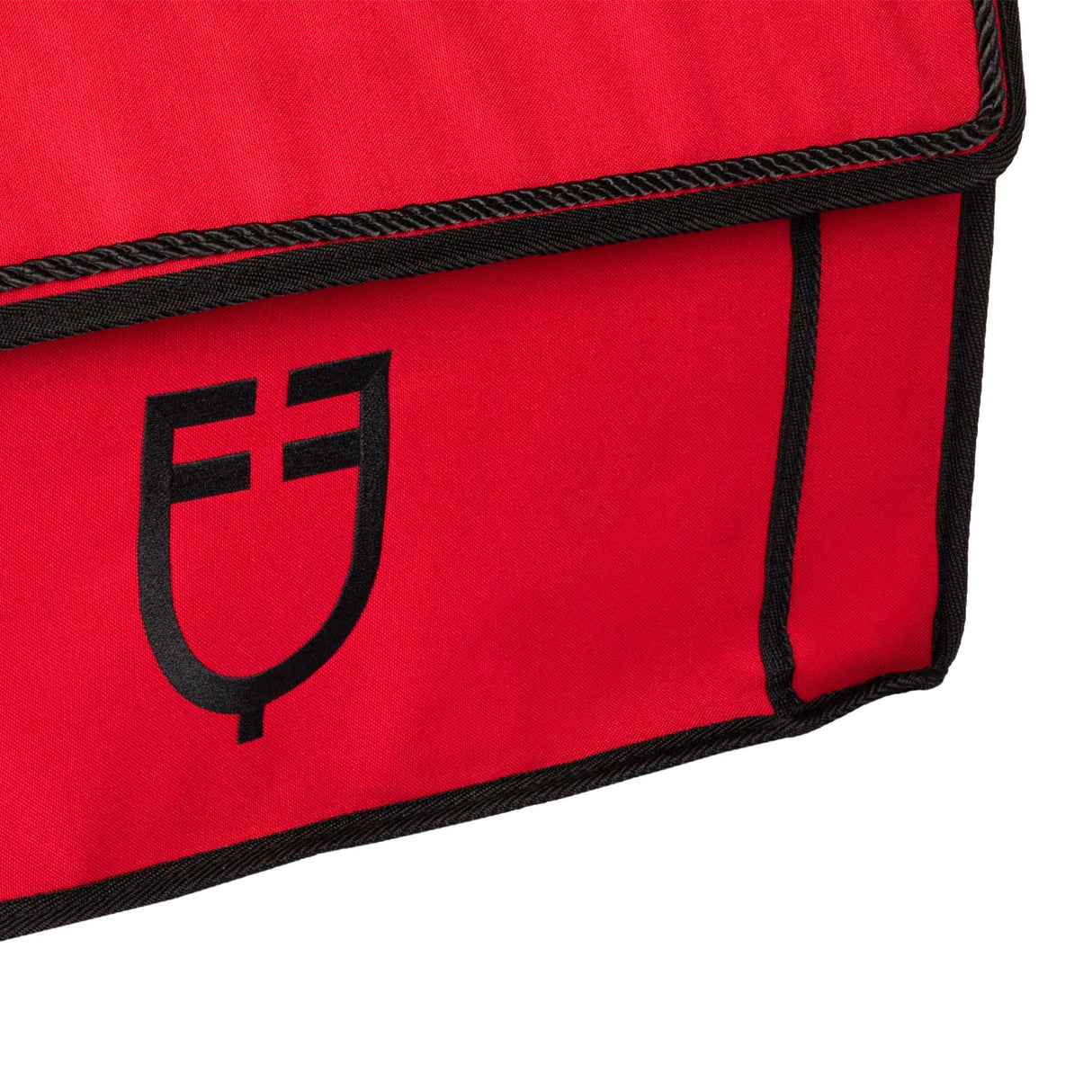 Equestro Grooming Bag With Bar #colour_burgundy