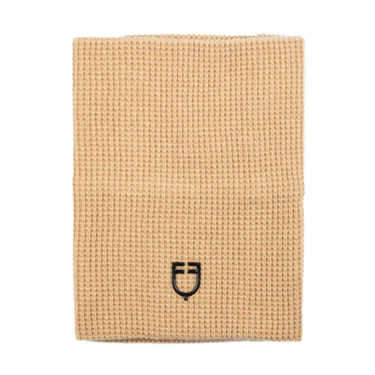 Equestro Unisex Wool Neck Gaiter #colour_beige