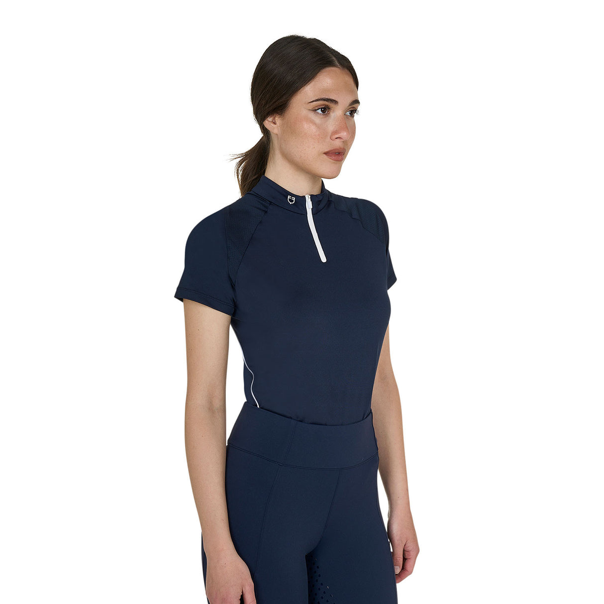 Women's slim fit technical training polo shirt