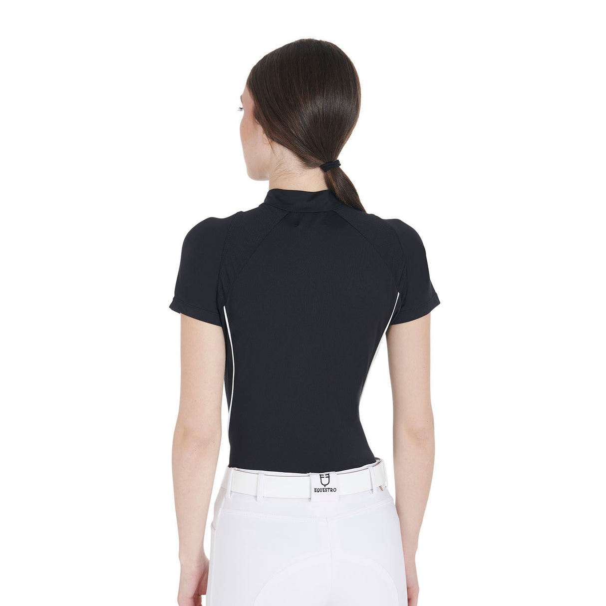 Women's slim fit technical training polo shirt