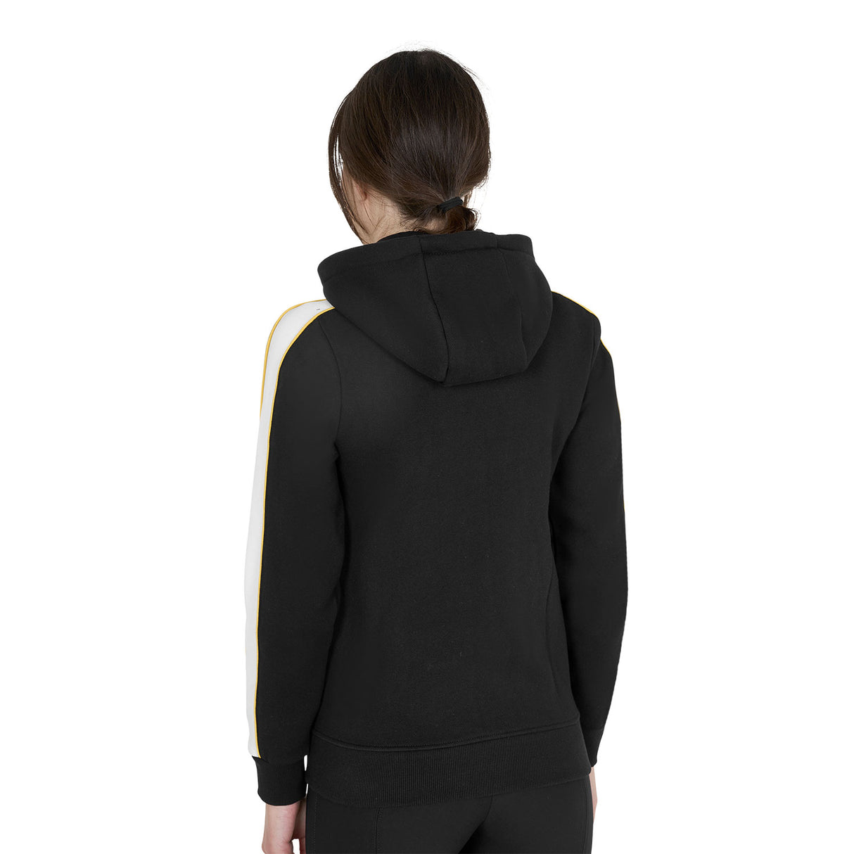 Equestro Women's Hooded Sweatshirt With Front Zip