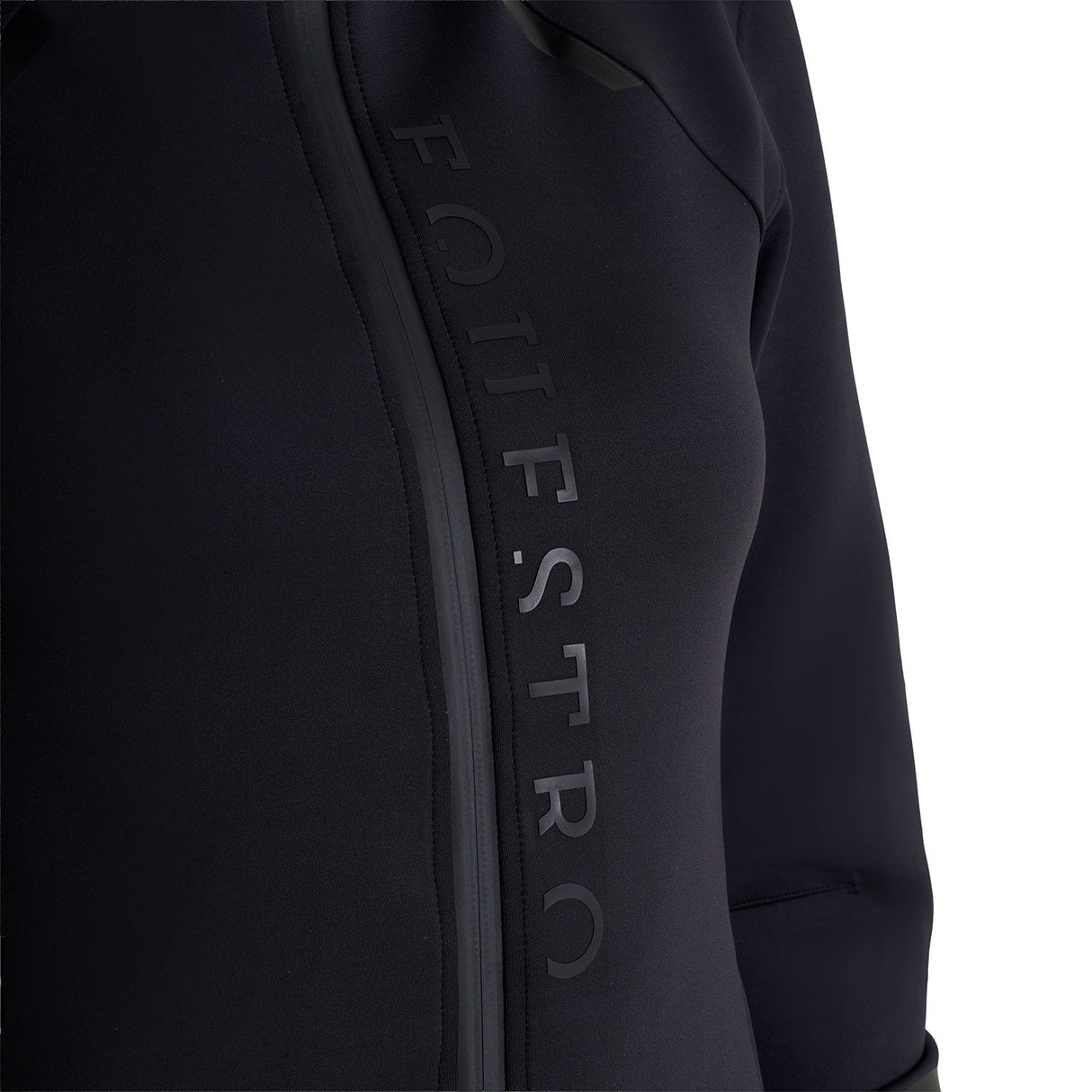 Women's technical sweatshirt in jersey with zip