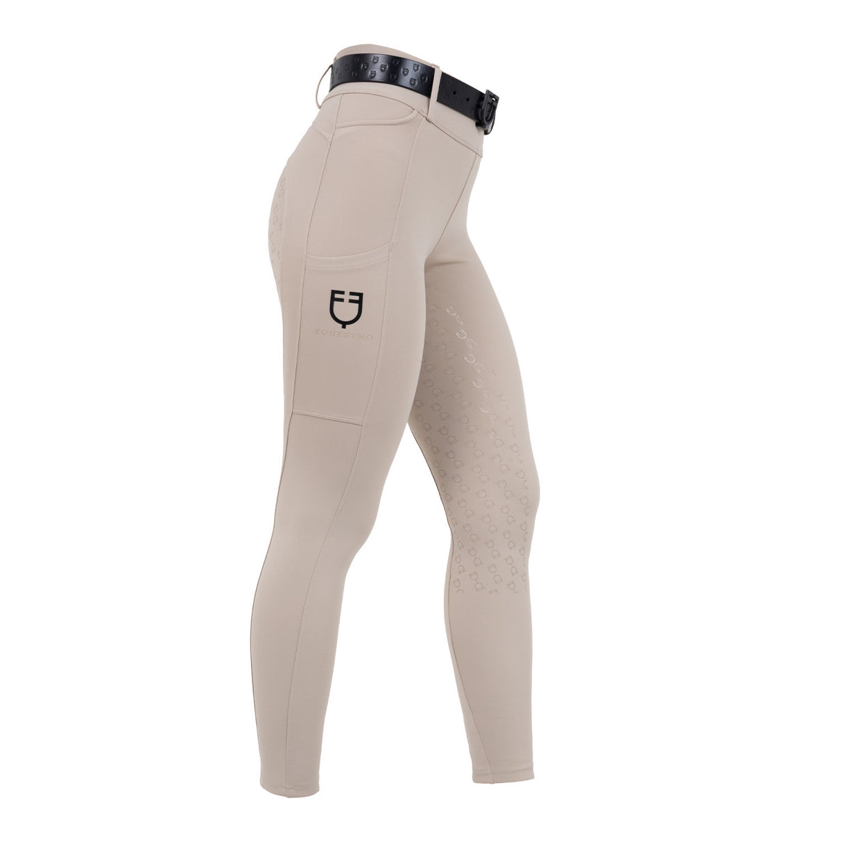 Women's high-waisted leggings with belt loops