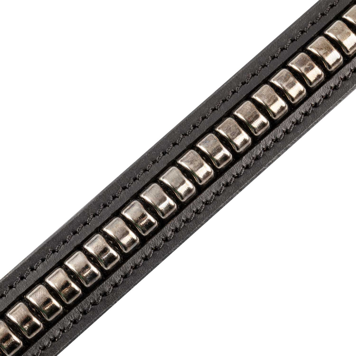 Equestro Women's Clincher Belt Snaffle Bit Buckle #colour_black