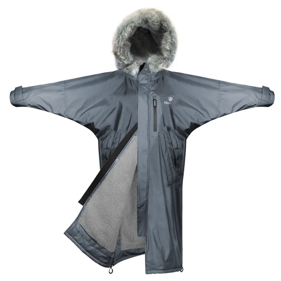 EQUIDRY Children's Thick Fleece Evolution #colour_grey-grey