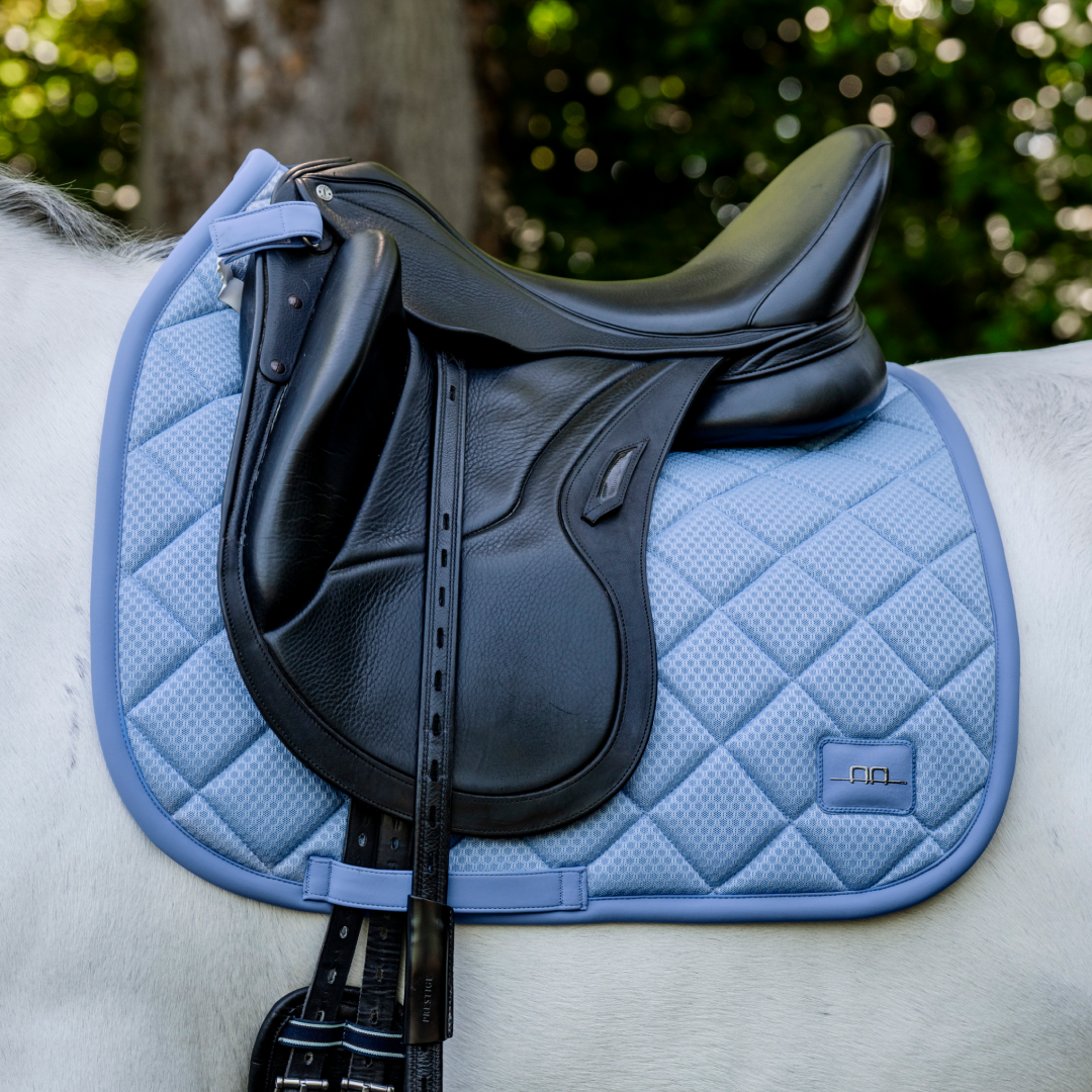 Horseware Ireland Alessandro Albanese Performance Dressage Pad #colour_sicilian-blue