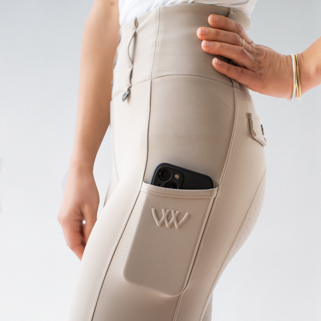 Woof Wear Vision Riding Tights #colour_stone