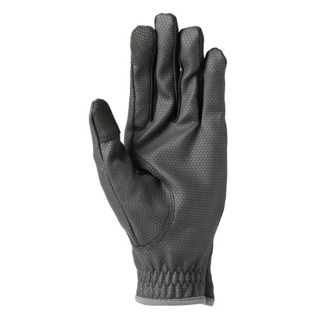 Hy Sport Active Young Rider Riding Gloves #colour_black-pencil-point-grey