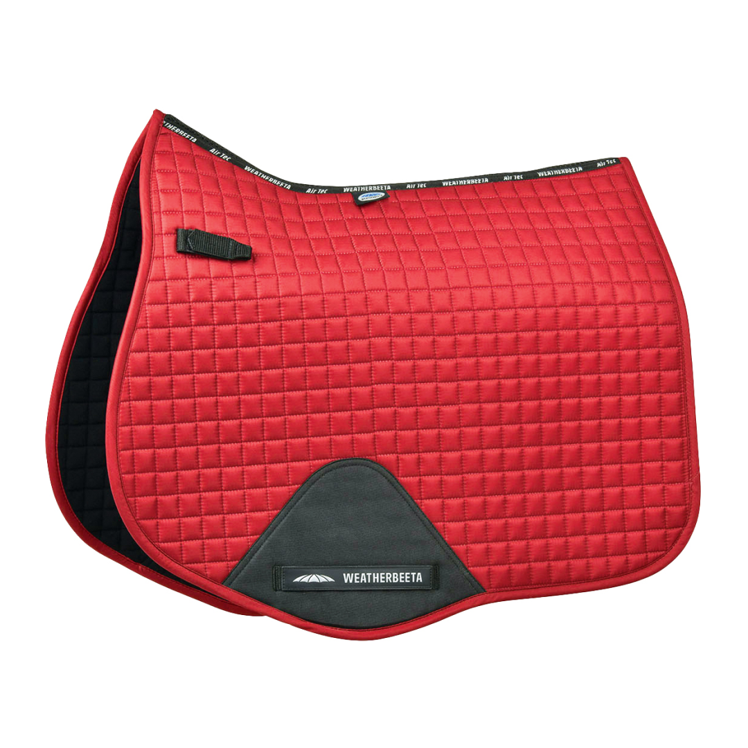 Weatherbeeta Prime All Purpose Saddle Pad #colour_bittersweet-red