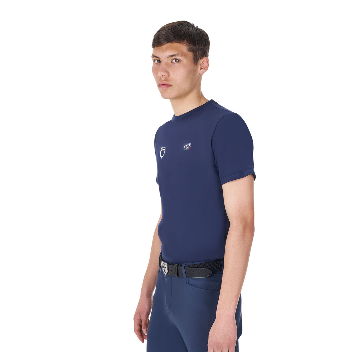 Equestro Men's Slim Fit T-Shirt Equestro X Fise