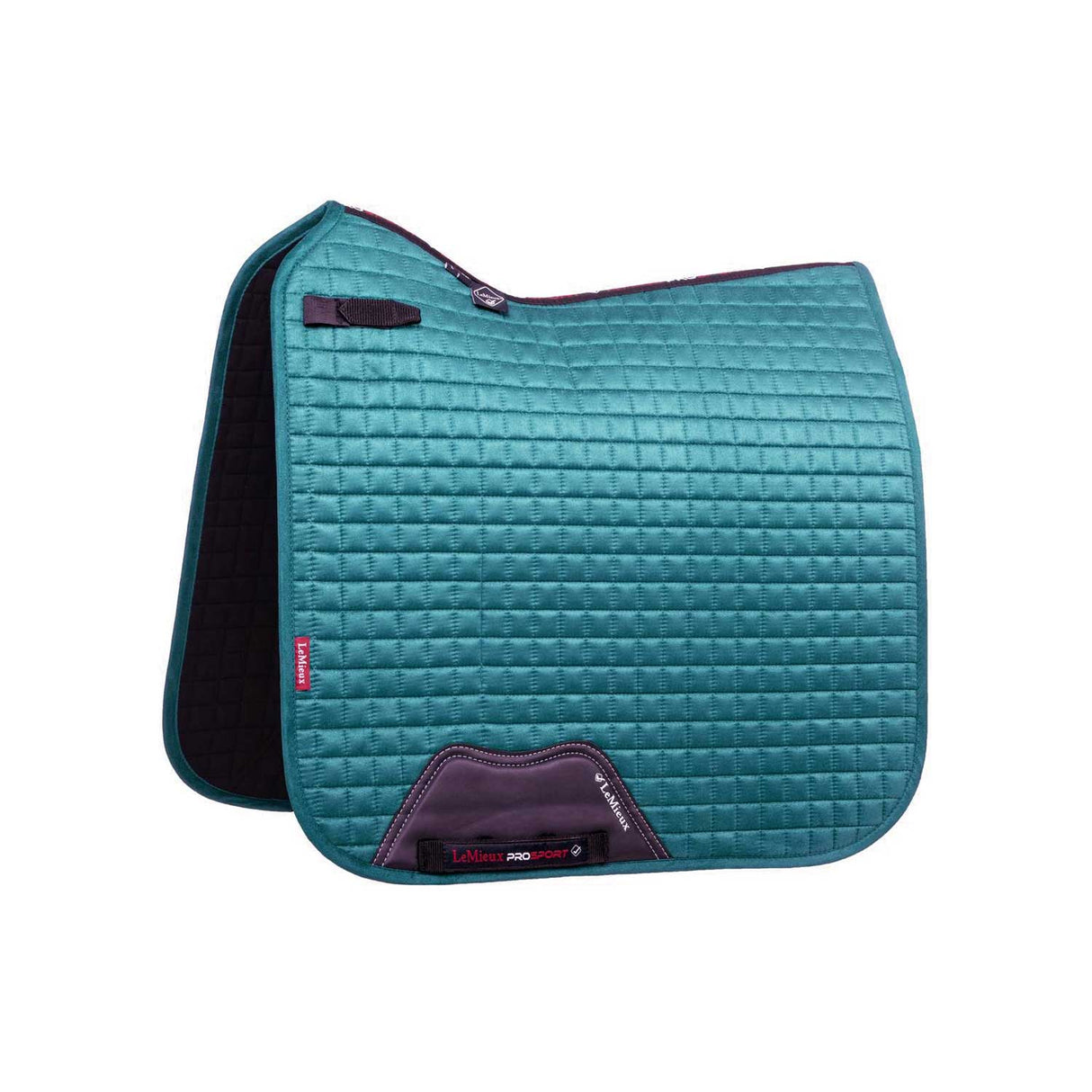 LeMieux Suede Dressage Square Peacock