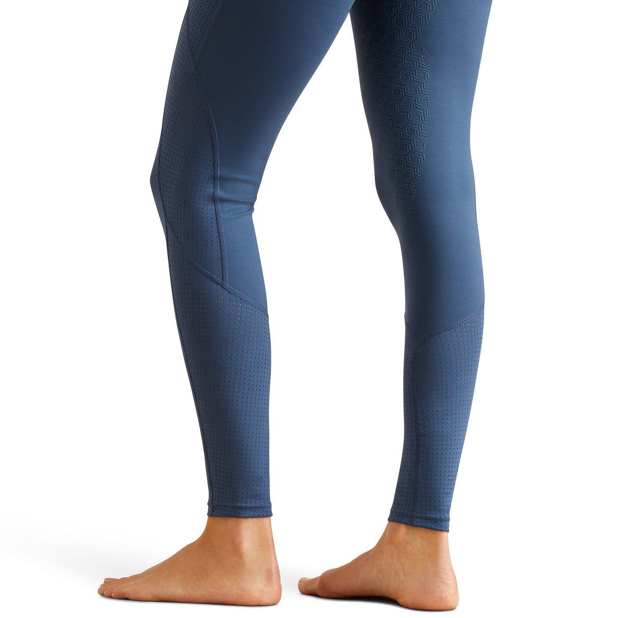 Ariat Women's Breathe Eos Half Grip Recycled Materials Tights #colour_dark-denim