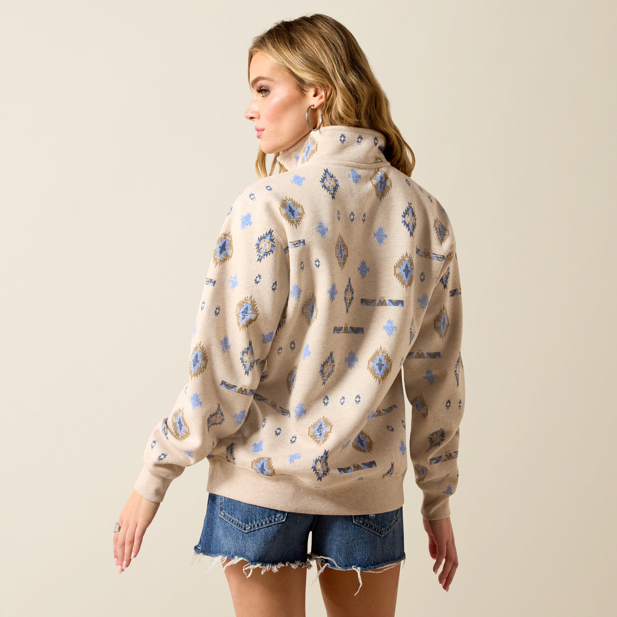 Ariat Women's Sapphire 1/2 Zip Sweatshirt