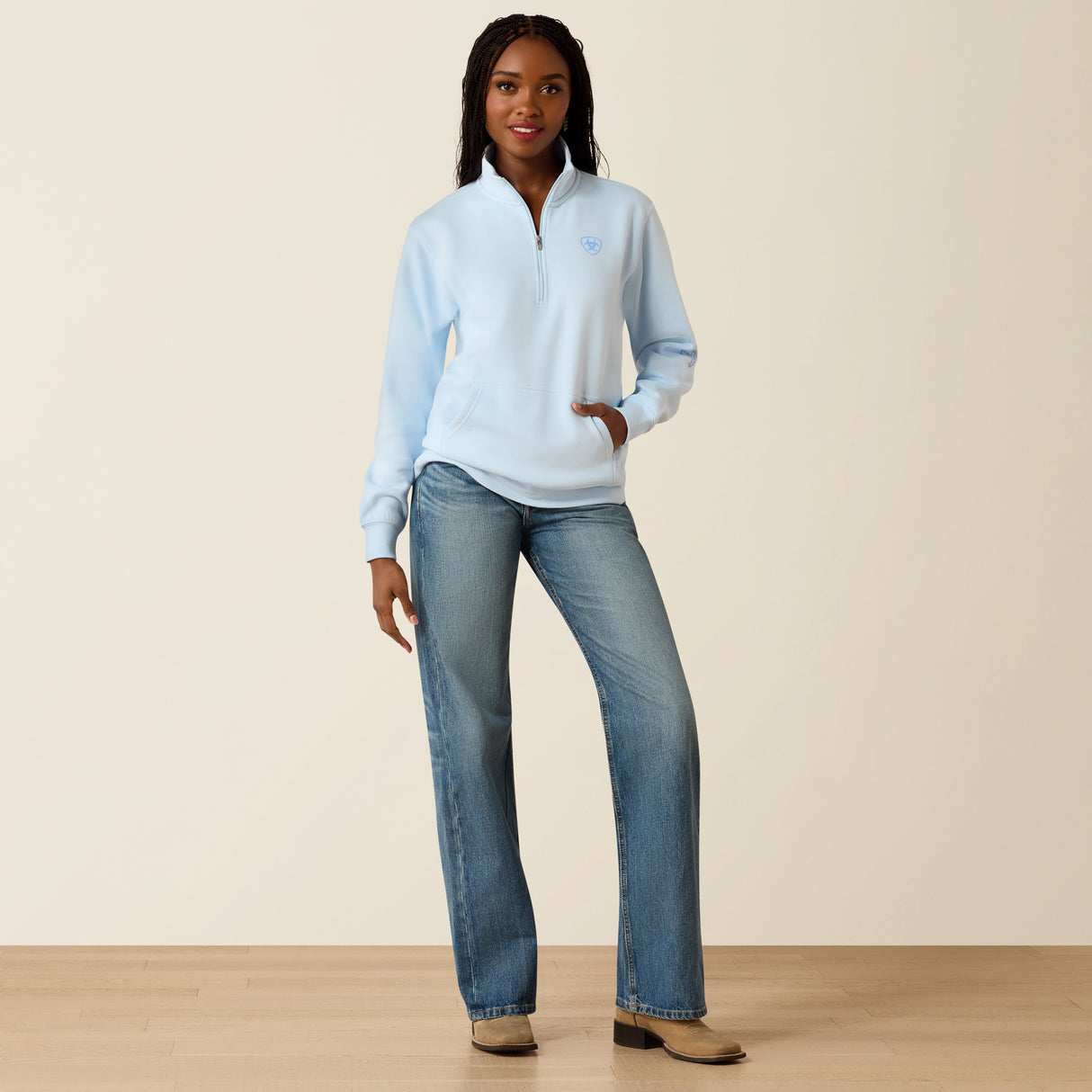 Ariat Women's Foundation 1/2 Zip Sweatshirt