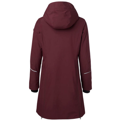 Stierna Stella Winter Short Coat #colour_merlot