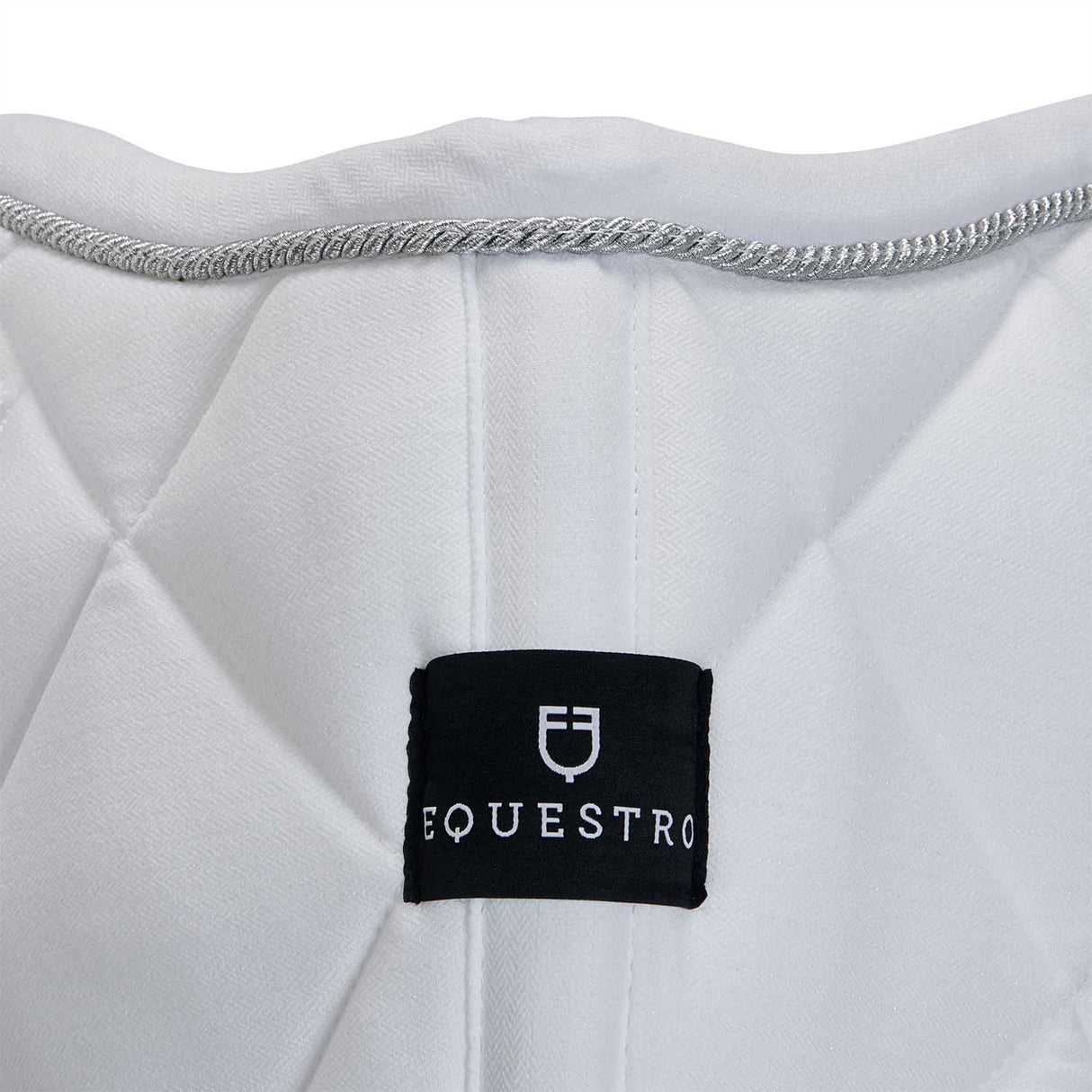 Equestro Pony Jumping Saddle Pad In Cotton With Trimmings