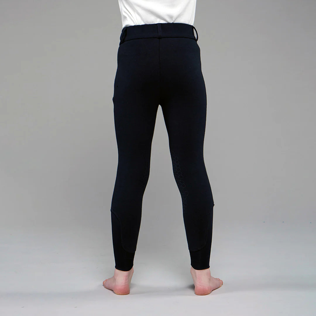 Toggi Children's Show Ring Extreme Silicone Knee Breeches #colour_navy