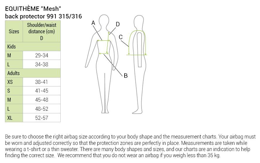 Equitheme Mesh Back Protector