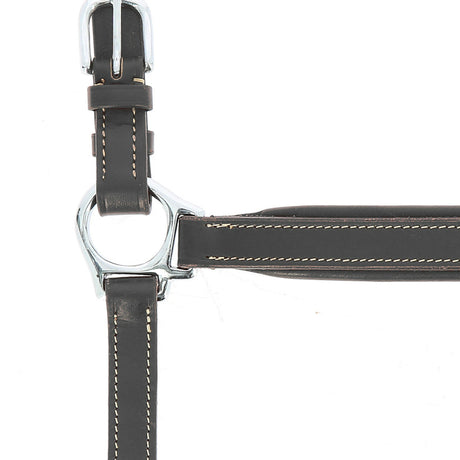 Norton Pro Grooming Leather Headcollar #colour_black