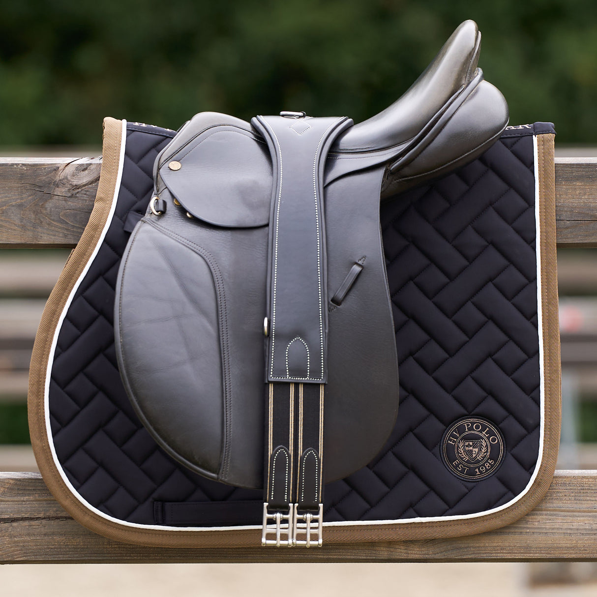 HV Polo Favourite GP Saddle Pad #colour_black