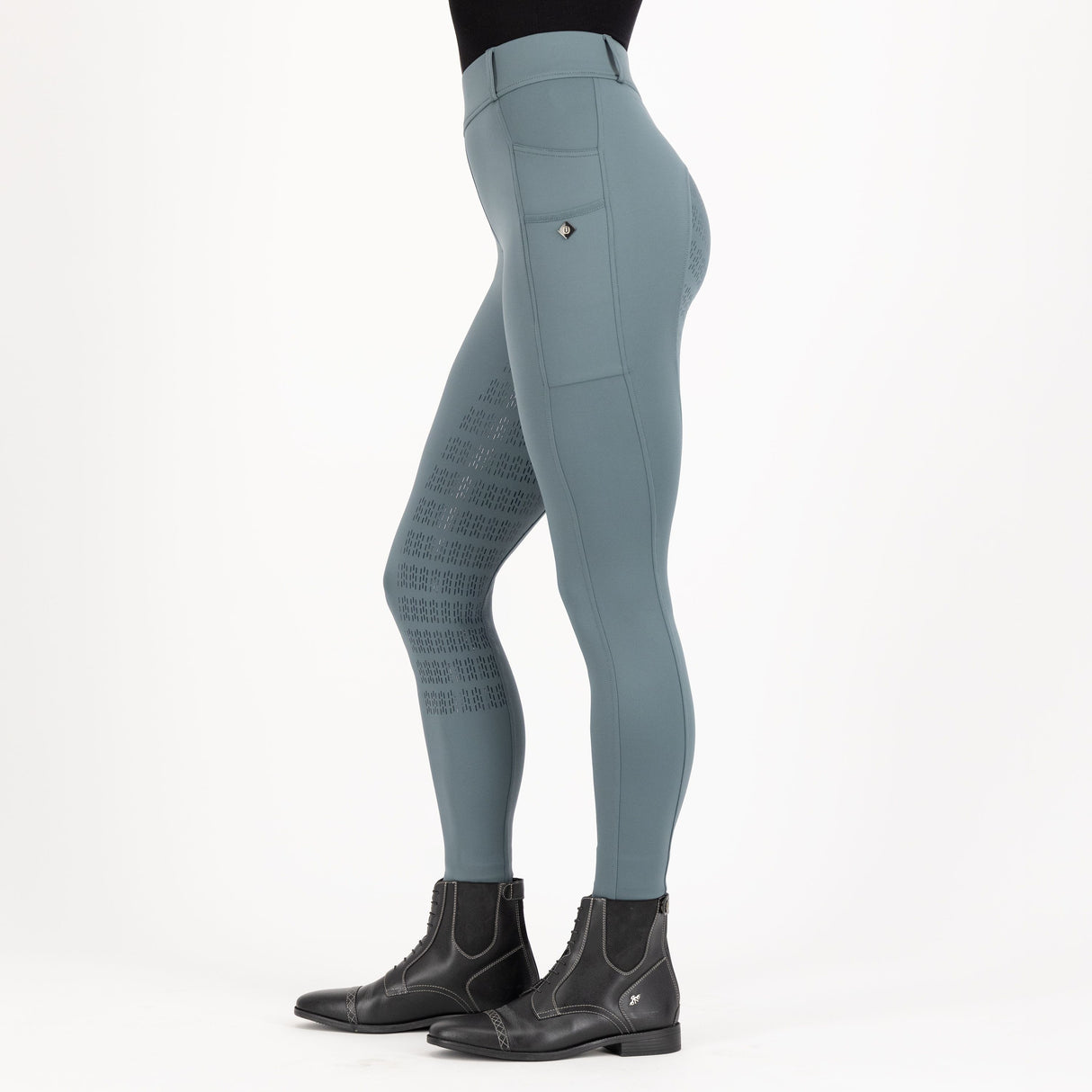 Imperial Riding Women's Tamara Full Grip Riding Tights #colour_moonstone