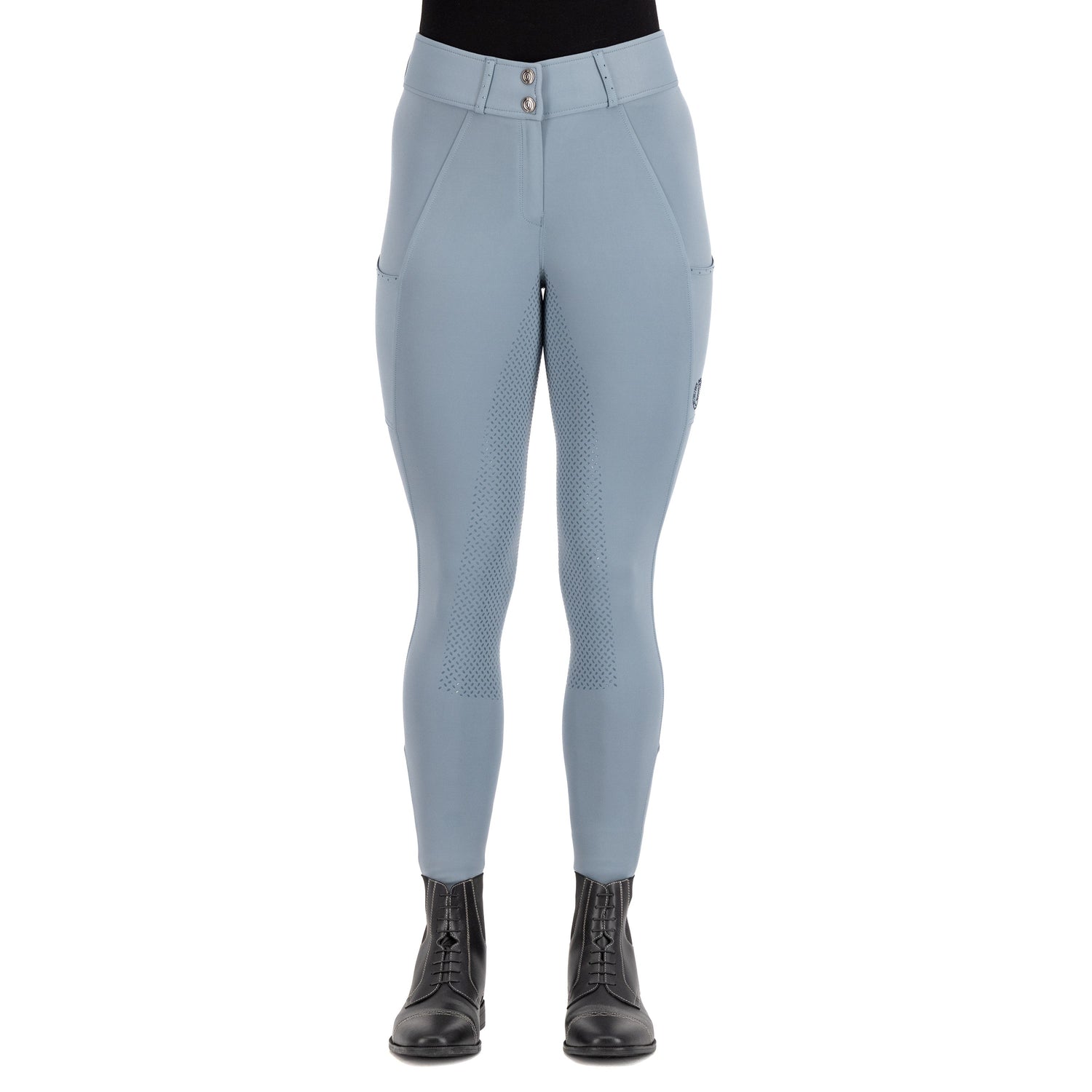 Imperial Riding Children's Bliss Full Grip Riding Breeches #Colour_moonstone