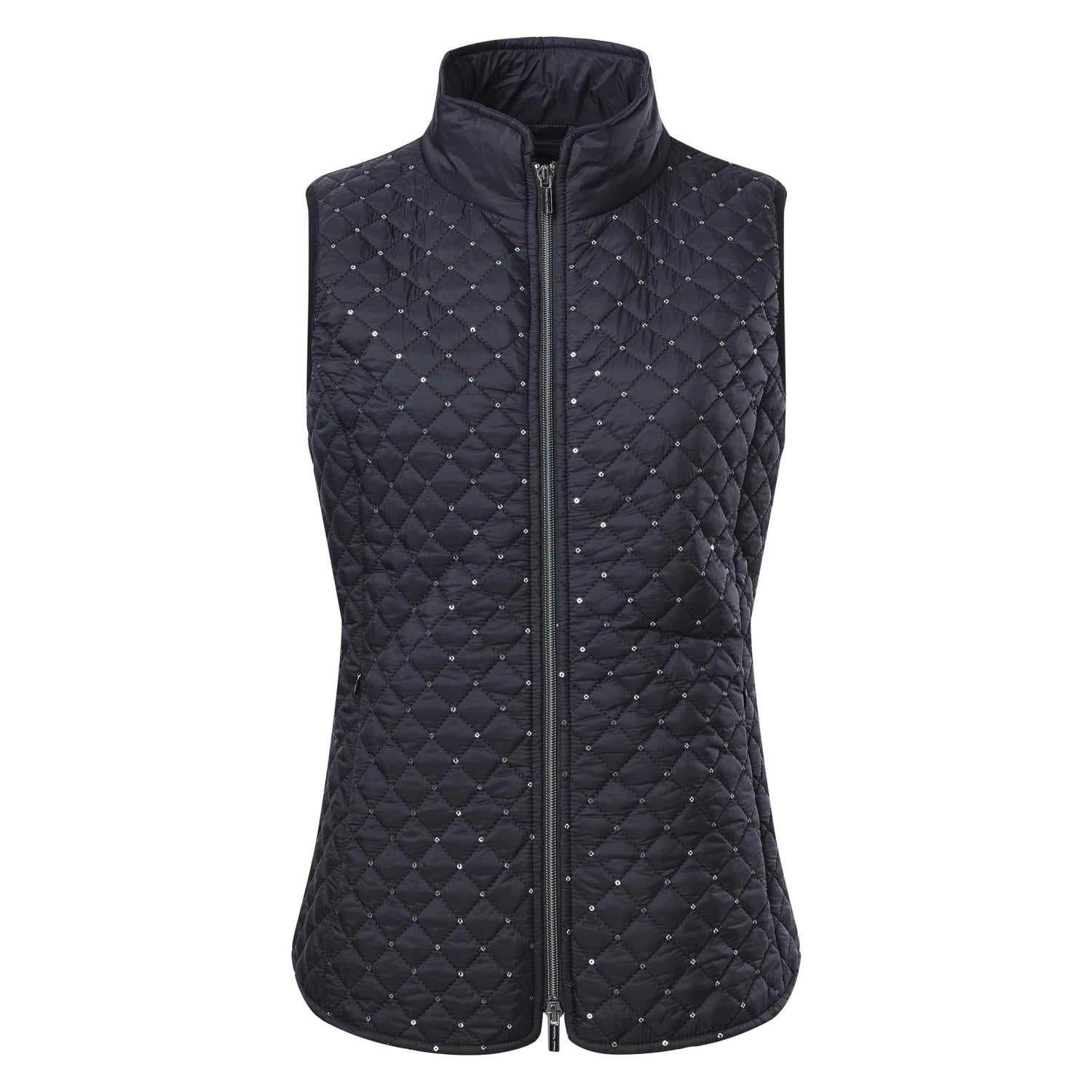 Imperial Riding Shimmer Children's Body Warmer #colour_black