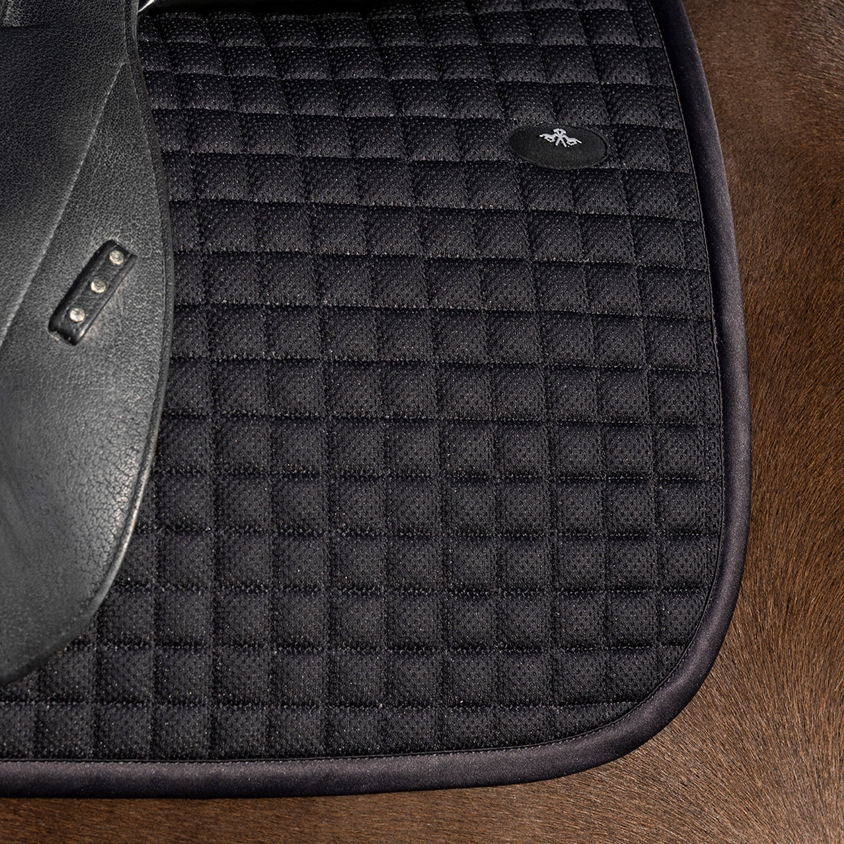 HV Polo Legacy Dressage Saddle Pad #colour_black
