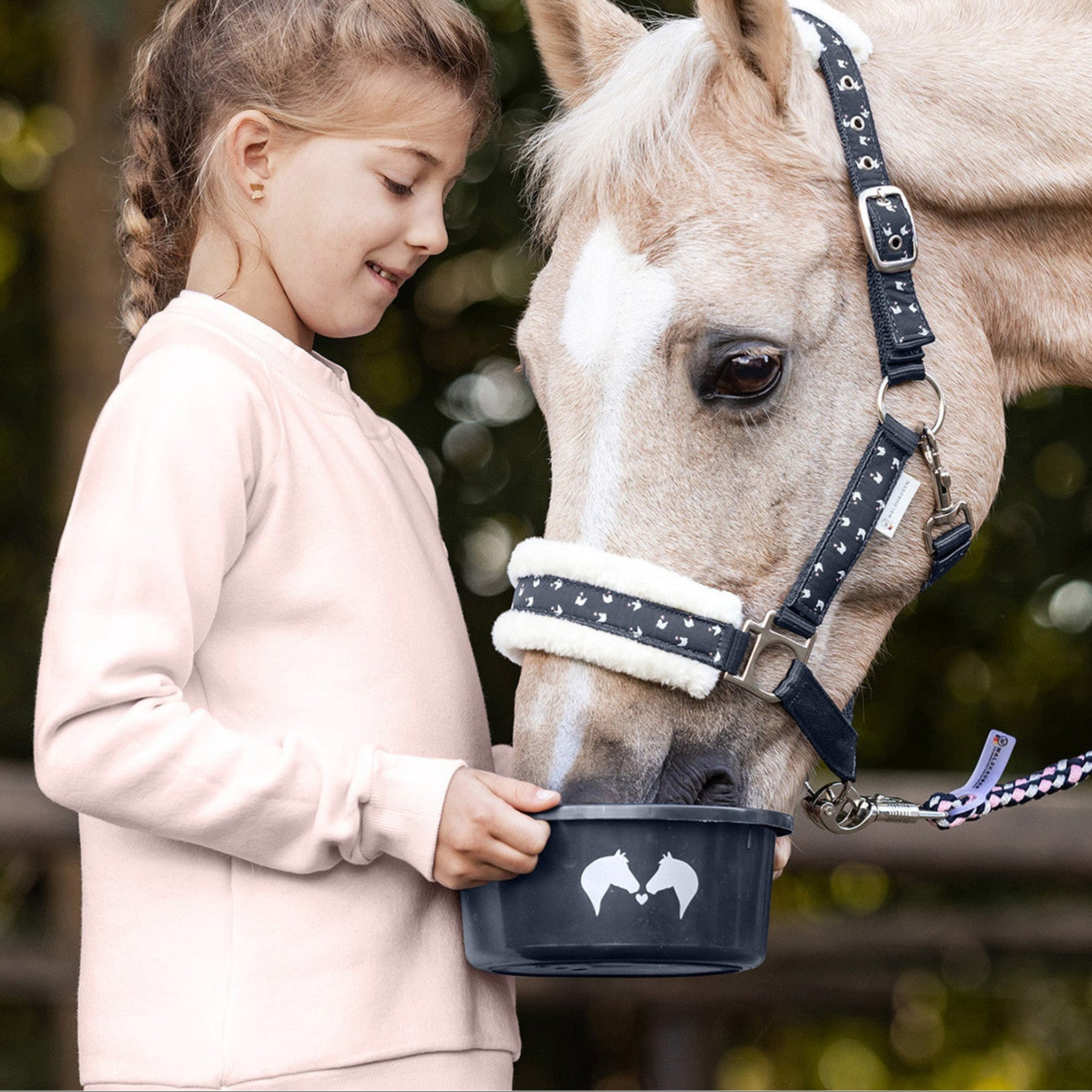 E.L.T Children's Lucky Marla Crew Neck sweater #colour_pale-pink