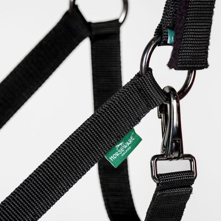 Horseware Ireland Newmarket Headcollar & Leadrope #colour_whitney-gold