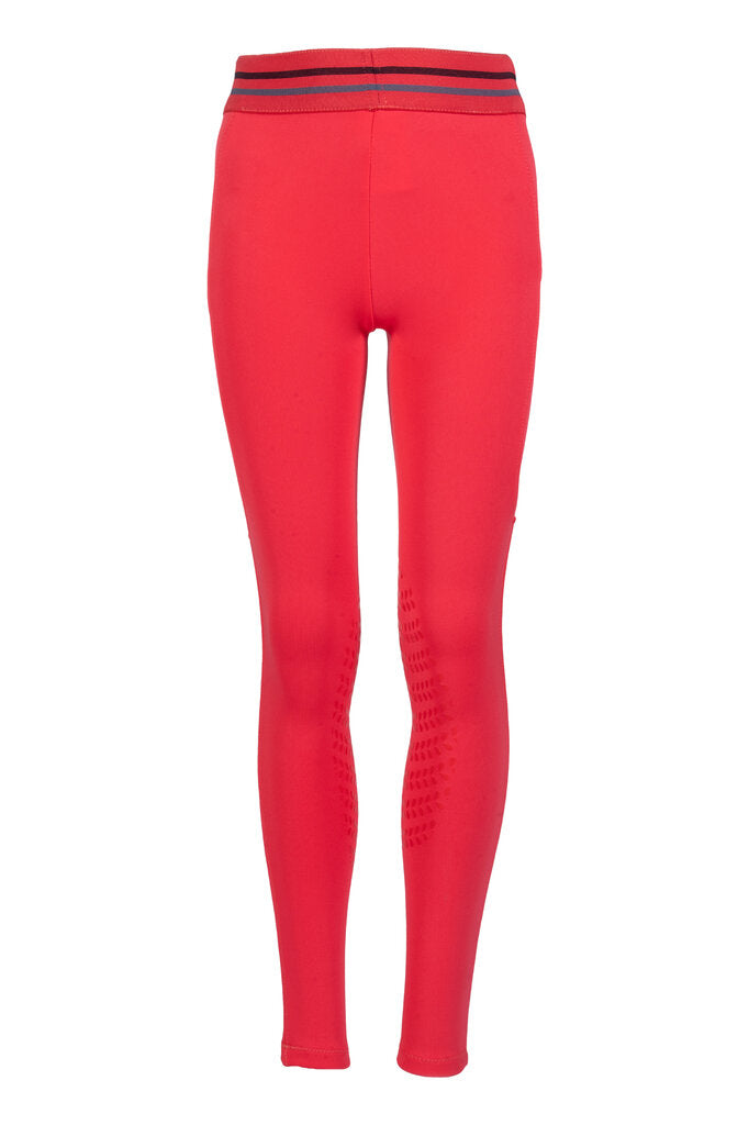 HKM Children's Knee Patch Riding Tights -Aymee- #colour_pink