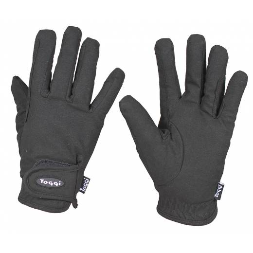 Toggi Unisex Dundalk Fleece Lined Gloves #colour_black
